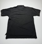 Dale Earnhardt Jr Polo Shirt Mens Large Black Nascar Racing Chase Authentics