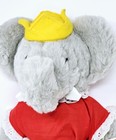 Vintage 1970s Babar Celeste Elephant Eden Toys Plush With Dress And Crown Rare