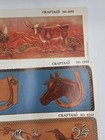 Vintage Craftaid Billfold Patterns Lot 2050 2270 2960 4040 Nos Leathercraft Rare