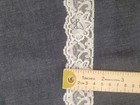 Vintage White Stretch Floral Scalloped Lace Edging 1 1 2  Entire Roll Lot A20