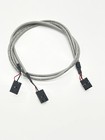 25in Mpc-4 Audio Splitter Cable For Cd-rom Dvd-rom Drive To Pc Mpc4 Sound Card