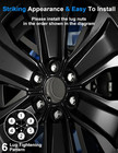24 Tuercas M14x1 5 Cromadas Para Chevrolet Gmc Ford F150 Silverado Suv  Nuevo