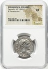 Caracalla 198-217 Ad Tetradrachm  Ngc Xf  Cyrrhestica Roman Empire Silver Coin