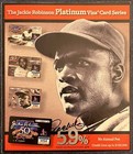 Rachel Robinson Twice Signed Visa Platinum Jackie Robinson Card Promo Autograph