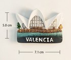 Valencia Oceanarium  Spain Tourist Souvenir Gift 3d Resin Refrigerator Magnet