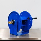 Cox Custom High Pressure Washer Hose Reel Blue   Hand Crank   Up To 100  Hose
