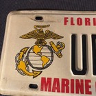 Florida U  S  Marine Corps Usmc License Plate - Exp 06 06