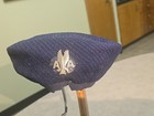 1960s American Airlines Stewardess Hat W  Original Aa - Sterling Silver- Badge  