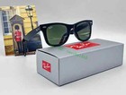 Ray-ban Sunglasses  Rb2140 Wayfarer50mm Black Frame Green Lens Uv Protection