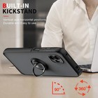 For Samsung Galaxy Xcover 6 Pro Hybrid Protective Ring Metal Stand Case Cover