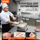 Vevor 650w Commercial Electric Meat Bandsaw Stainless Steel Bone Sawing Machine