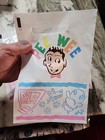 5x Vintage 1987 Pee Wee Herman Party Plastic Gift Bags Peewee
