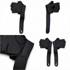 Unisex Nike Gym Gloves Fingerless Weight Lifting Workout Black