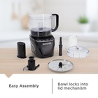 Black decker 8 Cup Food Processor 2 Speeds Pulse Chop Slice Shred 850w