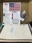 Chevron Flag Quilt Kit Using Andover Fabrics Strippy Star Tool Included