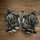 Warrior Mac Daddy Premium Padded Lacrosse Gloves Hook   Loop John Deere