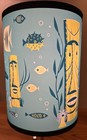 Shag Josh Agle Tiki Lamp Lucite Base