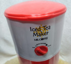 Mr Coffee Iced Tea Maker 3 Quart Model Tm70 Red   White - Great Condition