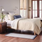 King Stitch Stripe Comforter Tan - Hearth   Hand With Magnolia