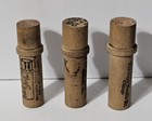 Vintage Lot Of 3 Boye Brand Wooden Needle Holders With Needles -  26
