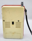 Vintage 1970s Zenith Royal E20v Am fm Transistor Radio Burnt Orange Works Great