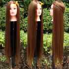 Mannequin Head  Long Synthetic Hair For Hairdresser Hairdressing Training