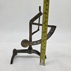 Antique Grand Danois K  benhavn Postal Letter Scale Brass   Iron Quadrant Balance