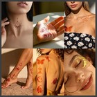Temporary Tattoo Stencils Kit  40 2 5       3 6        6 4x9 2cm  003-tattoos Stencil