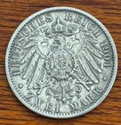 1904 Germany Prussia Zwei Marks World Foreign Silver Coin Wilhelm Ii