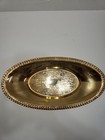 23kt Gold Electroplated Golden Promotions Inc Vintage Trinket Dish Plate