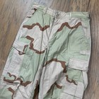 Vintage Us Military Pants Mens S Desert Storm Camo Combat Trouser Cargo Pockets