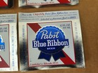 Lot Of 24 Pabst Blue Ribbon Foil Bottle Labels  Unused