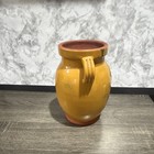 Ceramic Balsamic Vinegar Condiment Bottle jar    vinaigre Balsamique    Brown