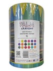 Playbea Washable Large Palm Crayons - 18 Easy To Hold Wax Crayons
