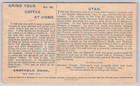 1890s Arbuckle Bros Coffee Utah Trade Card