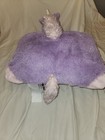 Pillow Pets Unicorn Medium 2010 Purple Plush Stuffed Animal Pillow