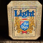 Vintage Old Style Light Beer Lighted Bar Sign 1983