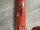 Wyatt Langford Rookie Signed Game Used Baseball Bat Florida Texas Rangers Mlb 