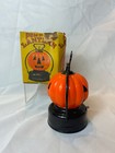 Vtg Pumpkin Lantern Battery Operated Made In Japan In Original Box
