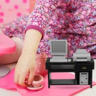  1 Set Mini Office Desk Toys Tiny House Computer Model Miniature Office Ornament