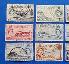 Gibraltar Stamps  Scott 132-143 Short Set Used