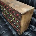 Antique 27-drawer Medicine Cabinet Retro Design