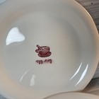 4 Williams Sonoma Holiday Dessert Plates Hot Drink Names Egg Nog Irish Coffee   