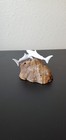 John Perry Scuba Two Shark Sculpture Sealife Reef Art Figurine Vintage Nwt