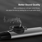 Upgrade Metal Kazoo  Adjustable Tone Professional Aluminum Alloy Silver Kazoo 