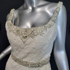 Nwt  1355 morilee sz 6 8 ivory Embellished Fit   Flare Wedding Dress Gown