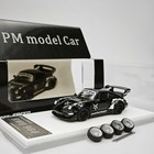 Fast Speed 1 64 Porsche Rwb 964 Wide-body Alloy Diecast Car Model Black Baphomet