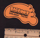 Bigfoot Magnet   austin  Texas   Pizza Hut  3   Original  1990 s