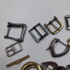 Vintage Collectible  Usa Gold And Silver Tone Belt Roller Buckle   Accessories