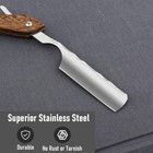 Straight Razor With Strope - Professional Straight Edge Barber Premium Stainl   